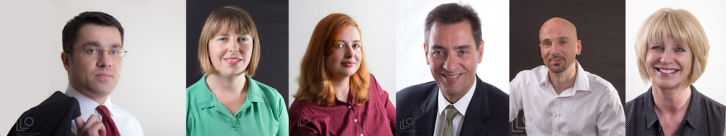 Professional headshot photographs for business